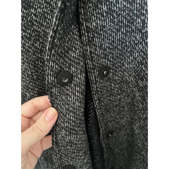 Eileen Fisher Organic Cotton Terry Stand Collar Jacket – Size L - Picture 4 of 6